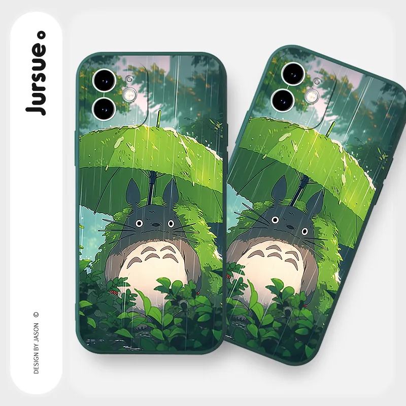 Ảnh Ốp lưng JURSUE mềm chống bẩn hoạt hình độc lạ Cho iPhone 16 15 14 13 12 11 Pro Max SE 2020 X XR XS ip 8 7 Plus kute Y3881 1