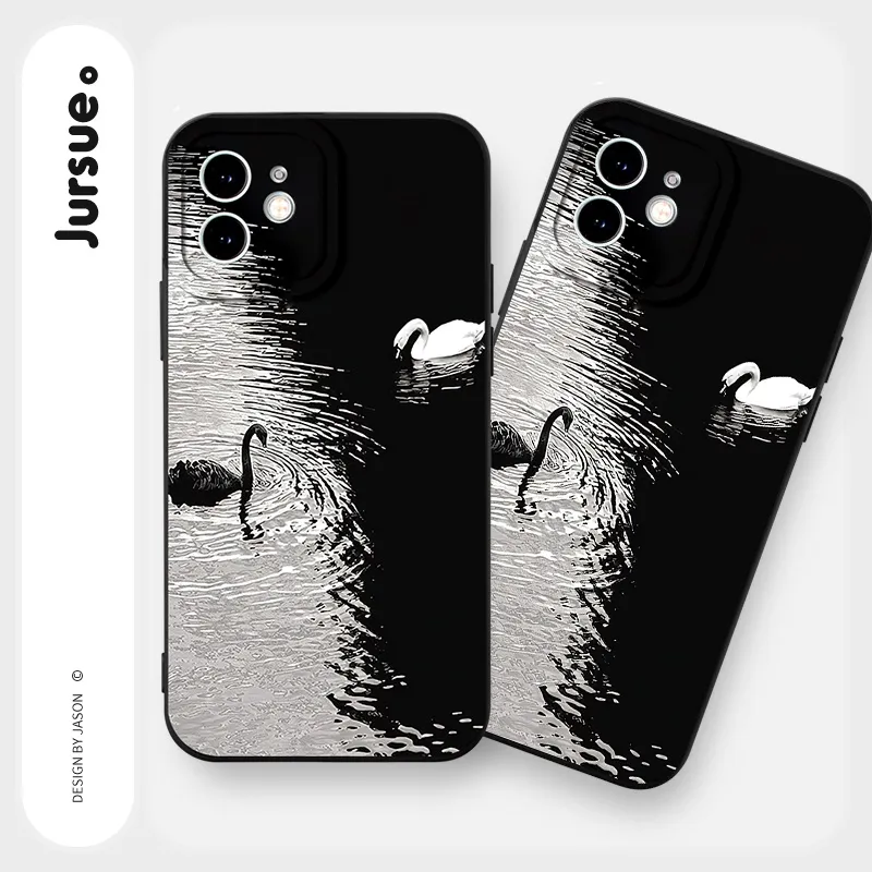 Ốp Lưng JURSUE iPhone Chống Bẩn Hình Ngầu Độc Lạ | Từ 7 Đến 16 Pro Max
