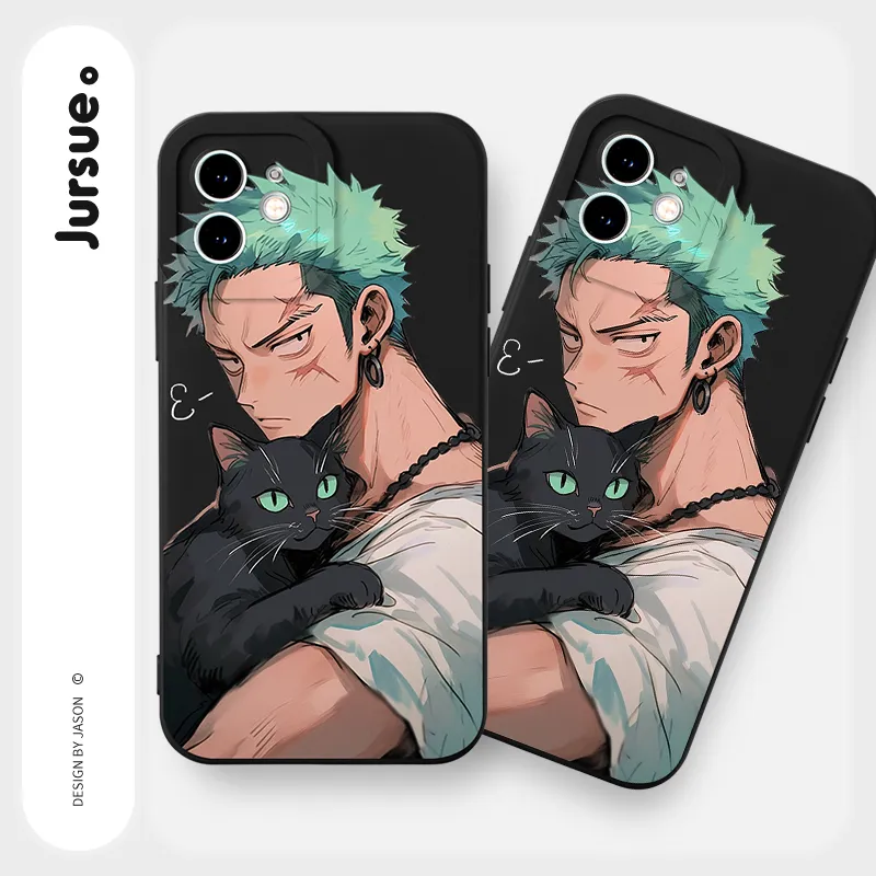Ốp Lưng JURSUE Hoạt Hình Độc Lạ Chống Bẩn Cho iPhone 16/15/14/13/12/11 Series