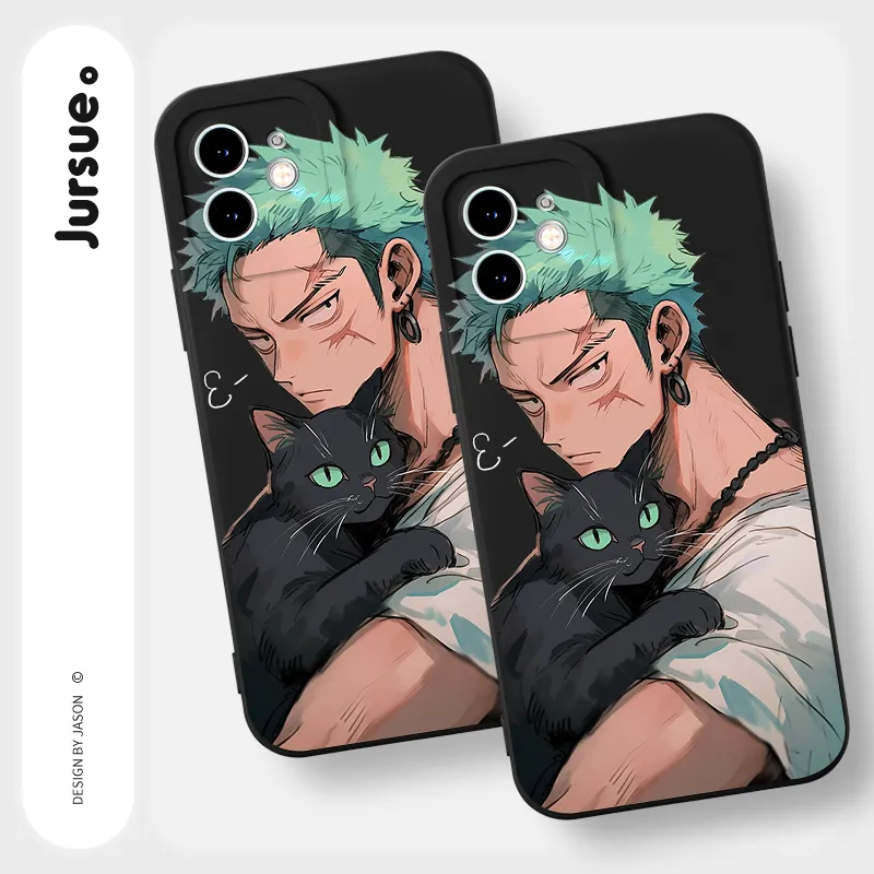 Ảnh Ốp lưng JURSUE mềm chống bẩn hoạt hình độc lạ ngầu Cho iPhone 16 15 14 13 12 11 Pro Max SE 2020 X XR XS ip 8 7 Plus Y3889 2