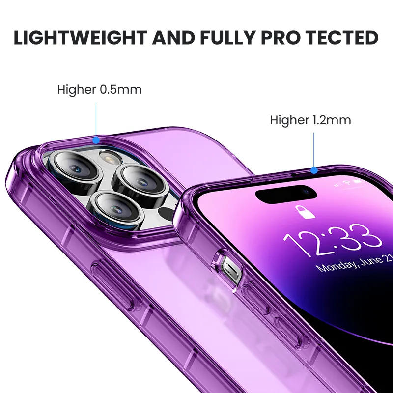 Ảnh Ốp lưng JURSUE mềm chống sốc hình độc lạ ngầu màu Cho iPhone 16 15 14 13 12 11 Pro Max SE 2020 X XR XS ip 8 7 Plus Y3899 4