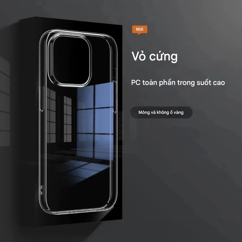 Ảnh Ốp Lưng LIKGUS DIAMOND Siêu Mỏng Lưng Cứng Viền Cứng Không Ố Vàng Cho IP 11-12-13-14-15-16-Promax 1