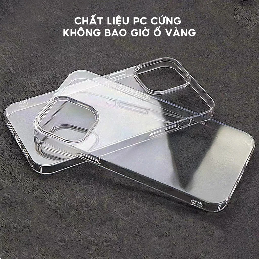 Ảnh Ốp Lưng LIKGUS DIAMOND Siêu Mỏng Lưng Cứng Viền Cứng Không Ố Vàng Cho IP 11-12-13-14-15-16-Promax 2