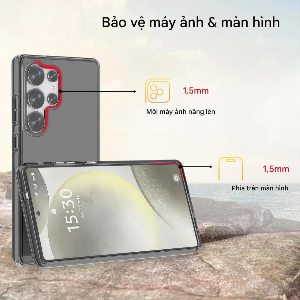 Ảnh Ốp Lưng LIKGUS Trong Suốt Viền Dẻo Chống Sốc, Chống Ố Dành Cho SamSung S25 - S25 PLUS - S25 ULTRA 2