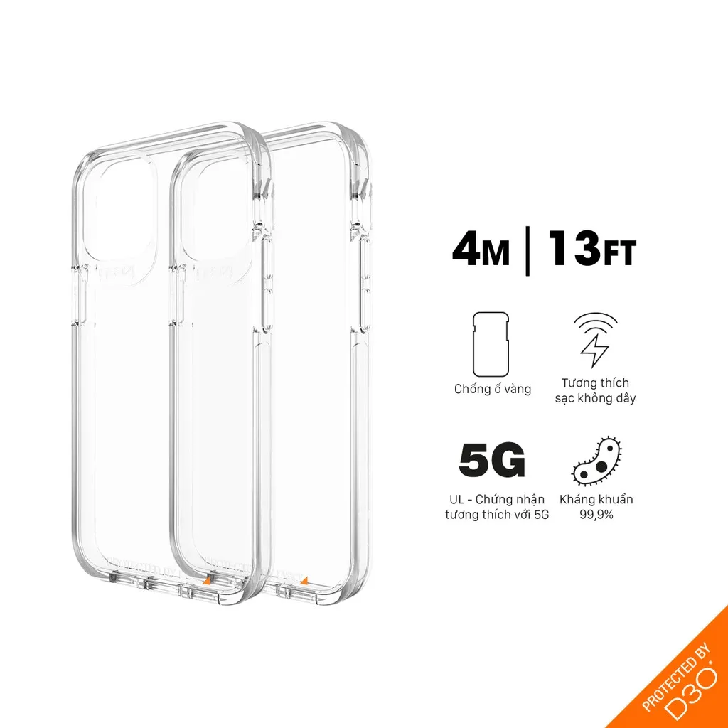 Ảnh Ốp lưng trong chống sốc Gear4 D3O / ZAGG  Crystal Palace 1