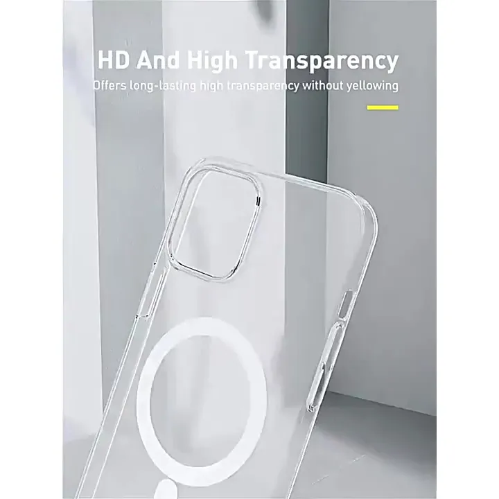 Ảnh Ốp lưng từ tính trong suốt iphone KOLEAD P12 chống sốc sạc không dây 14 13 12 11 x xs xsm 8 7 6 Pro Max plus Case 4