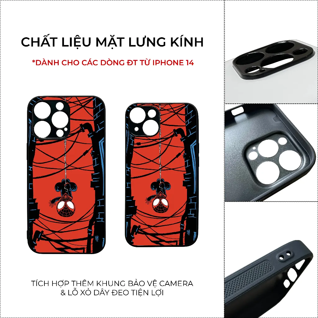 Ảnh Ốp lưng Unique Case dành cho iPhone Spiderman CM038 1
