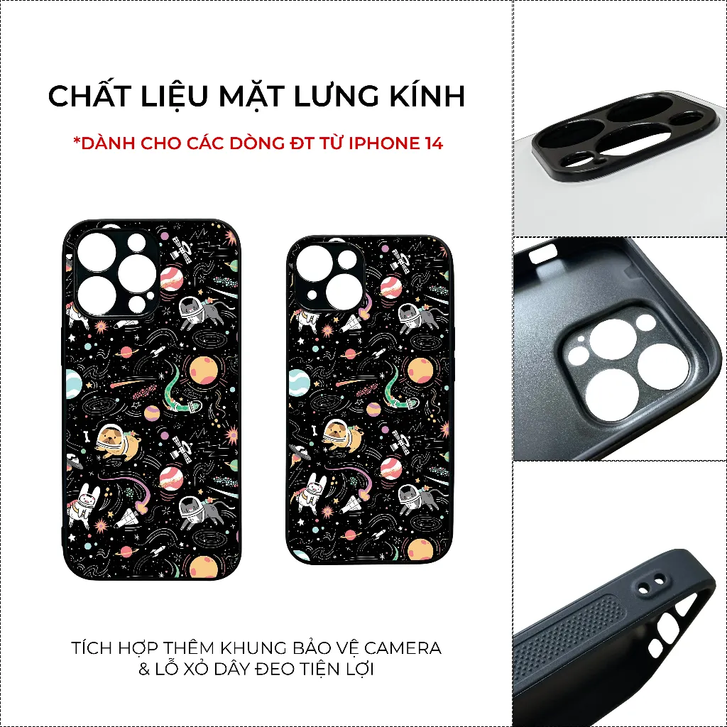 Ảnh Ốp lưng Unique Case dành cho iPhone Outerspace SPA001 2