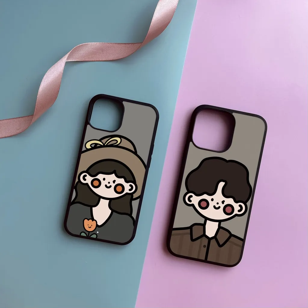 Ảnh Ốp lưng Unique Case dành cho iPhone LOVE053 Couple Case - Mẫu Nam 3