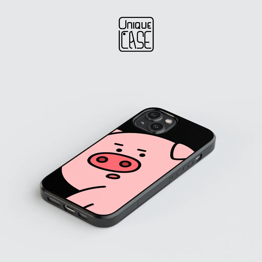 Ảnh Ốp lưng Unique Case dành cho iPhone hình heo Animal ANI068 2