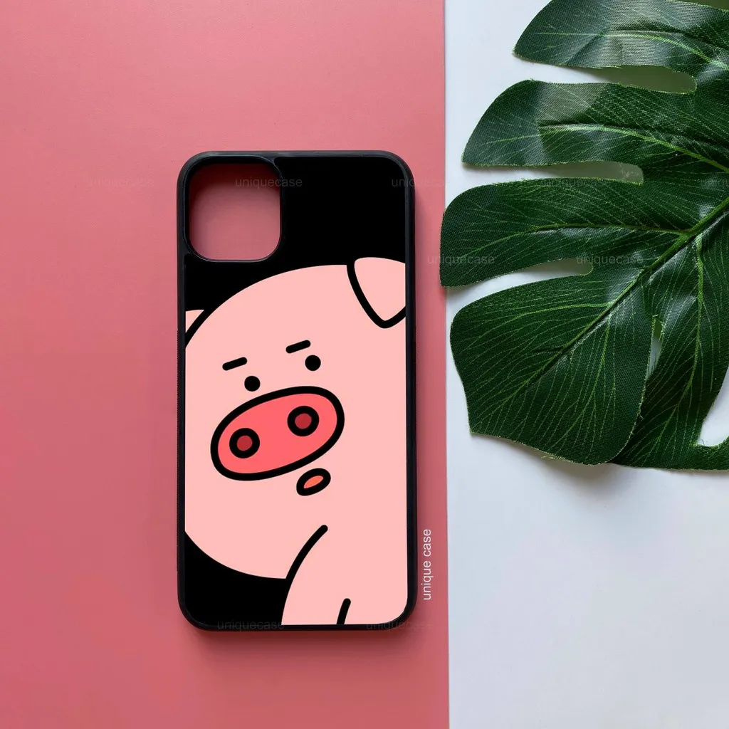 Ảnh Ốp lưng Unique Case dành cho iPhone hình heo Animal ANI068 3