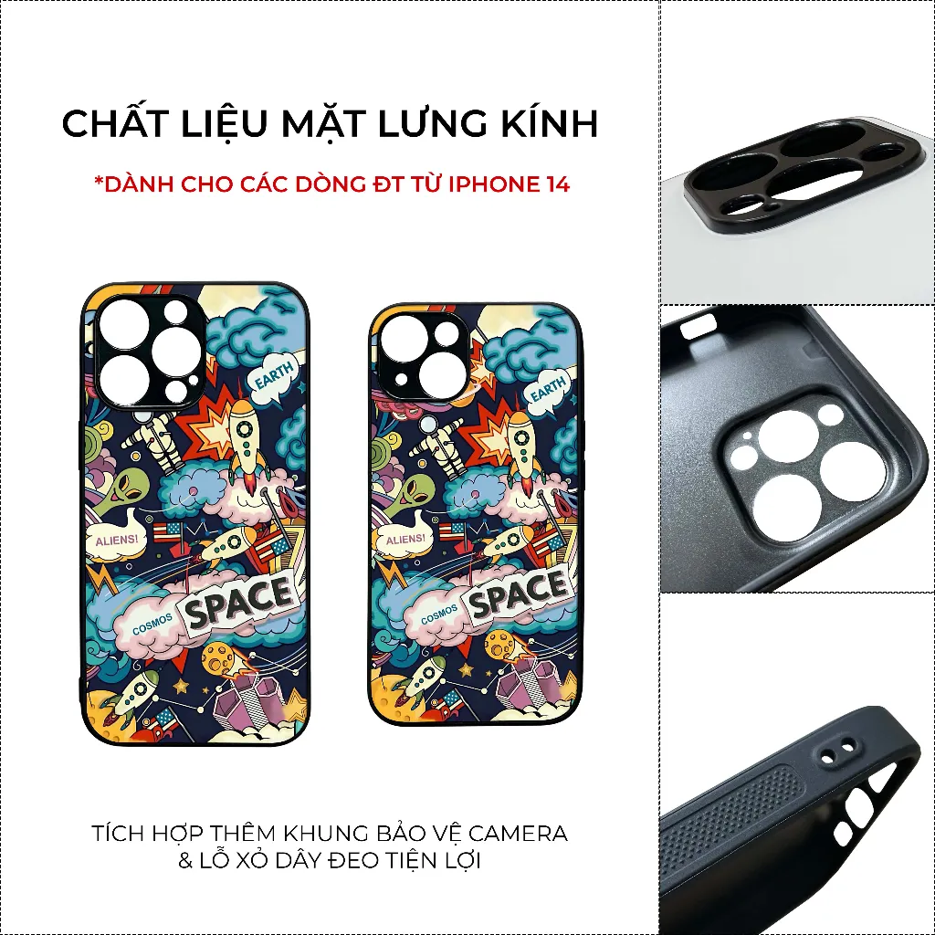 Ảnh Ốp lưng Unique Case dành cho iPhone Outerspace SPA015 1
