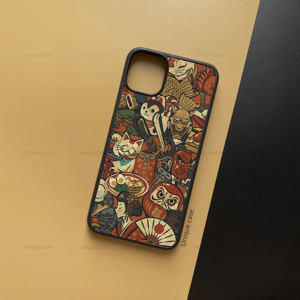 Ảnh Ốp lưng Unique Case dành cho iPhone Phong cách Nhật Bản Chất CHAT001 3