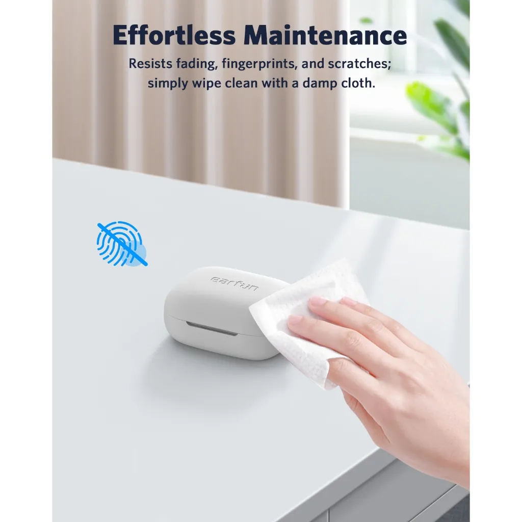 Ảnh Ốp tai nghe Earfun Air Pro 4 - Trắng 4