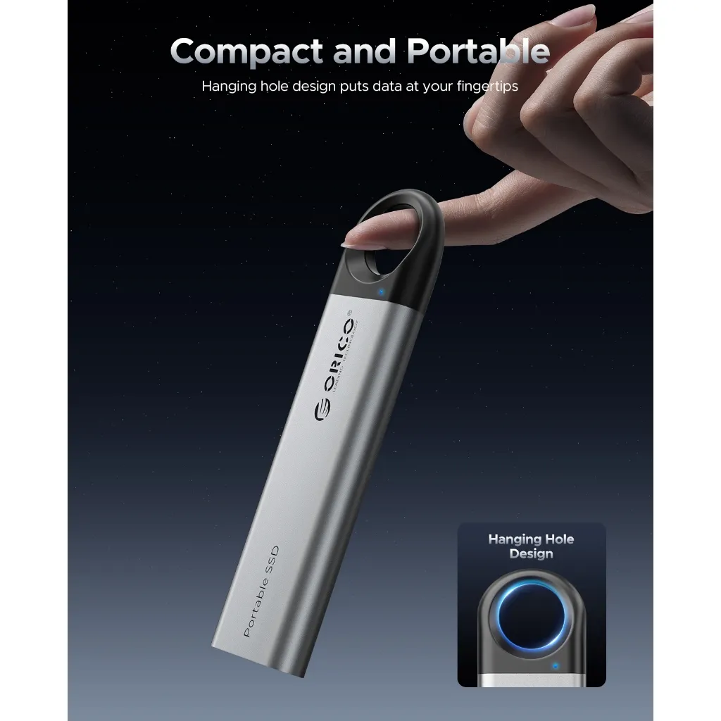 Ảnh Orico C5 Ring ổ cứng di động 256GB 512GB 1TB Type C For Iphone Android Macbook(ORICO C5) 2