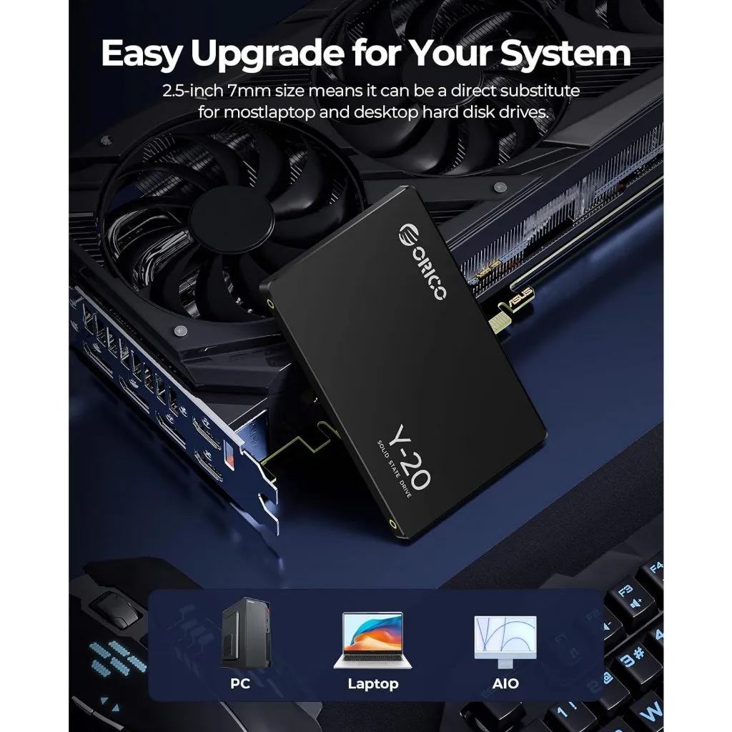 Ảnh Orico S500 SSD 2.5 SATA3.0 120GB 128GB 240GB 256GB Ổ cứng thể rắn (ORICO-S500) 2