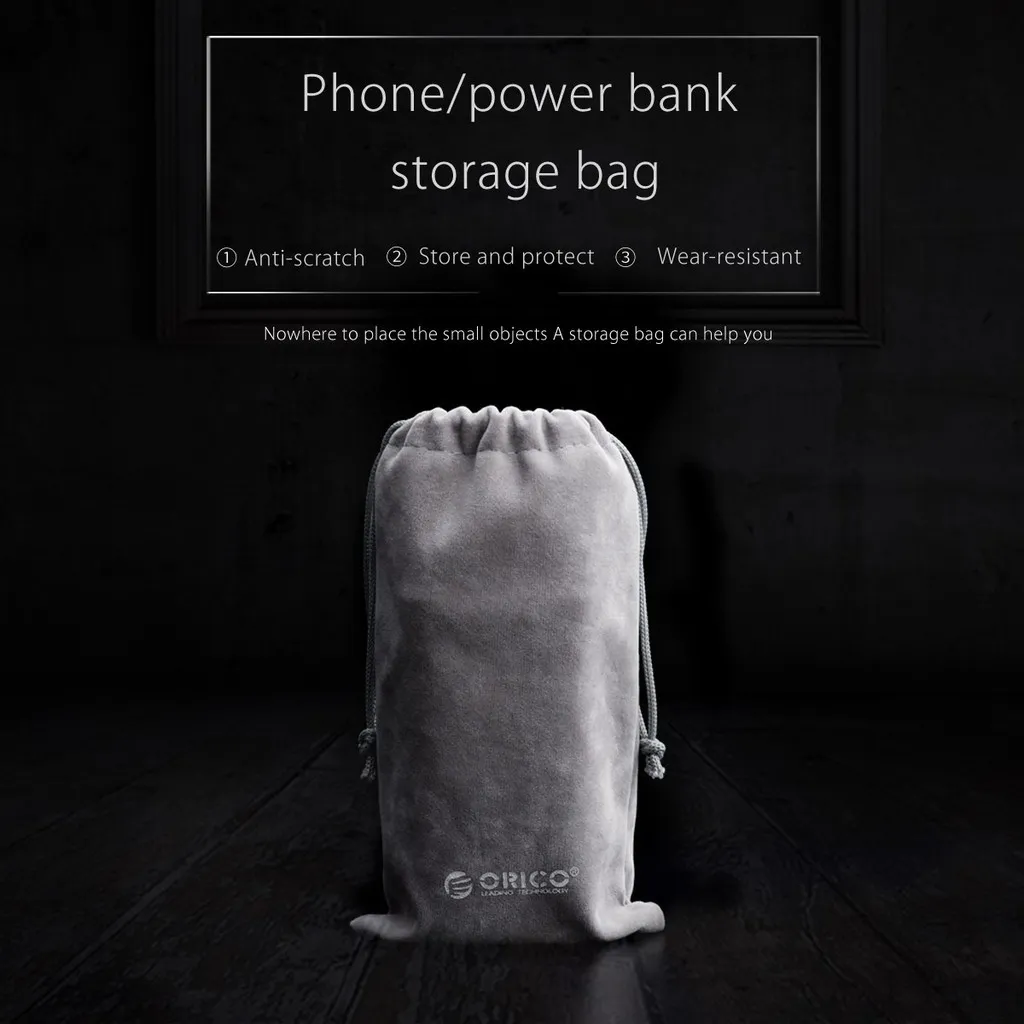Ảnh Orico Túi Bảo Quản Mềm Cho Power Bank Sạc USB Túi Mềm Cho Powerbank Pin Ngoài Mobile (SA1810) 1