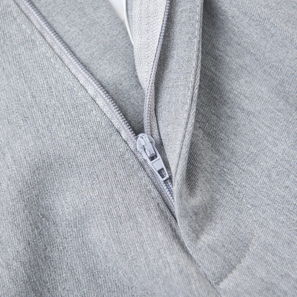 Ảnh Outlet| Quần Tây Âu Nam Slimfit ghi sáng vải Cotton 2 chiều cao cấp thương hiệu JBAGY 1