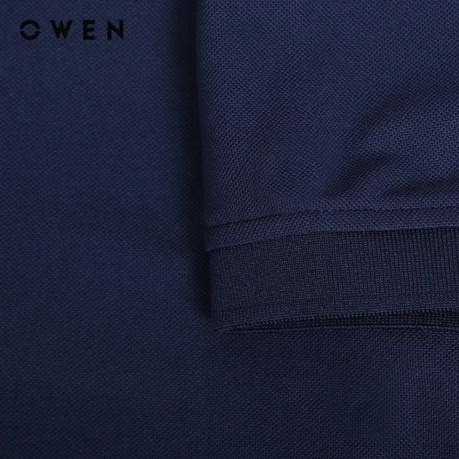 Ảnh OWEN - Áo polo ngắn tay Body Fit APV231499 màu Navy chất liệu Cotton - Spandex 1