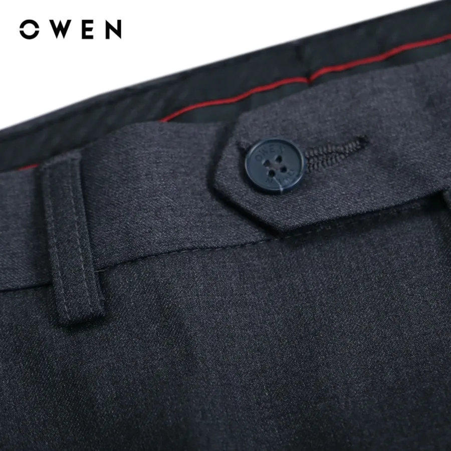 Ảnh OWEN - Quần tây Carrot Fit QCAT231271 màu Ghi chất liệu Polyester Rayon Spandex 3