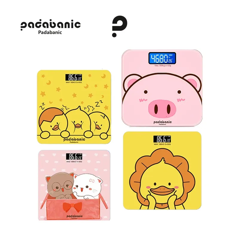 Ảnh Padabanic Cân Điện Tử Cân Sức Khỏe Kích Thước Lớn Chạy Pin Bền Bỉ Tiện Lợi 1