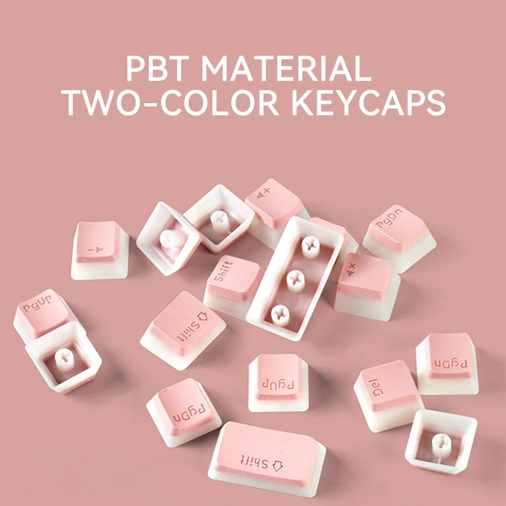Ảnh Pbt Pudding Trọn Bộ Keycaps Thích Hợp Cho Royal Kludge Tất Cả Các Bàn Phím, Tất Cả Trong Nhiều Màu Tự Làm 3