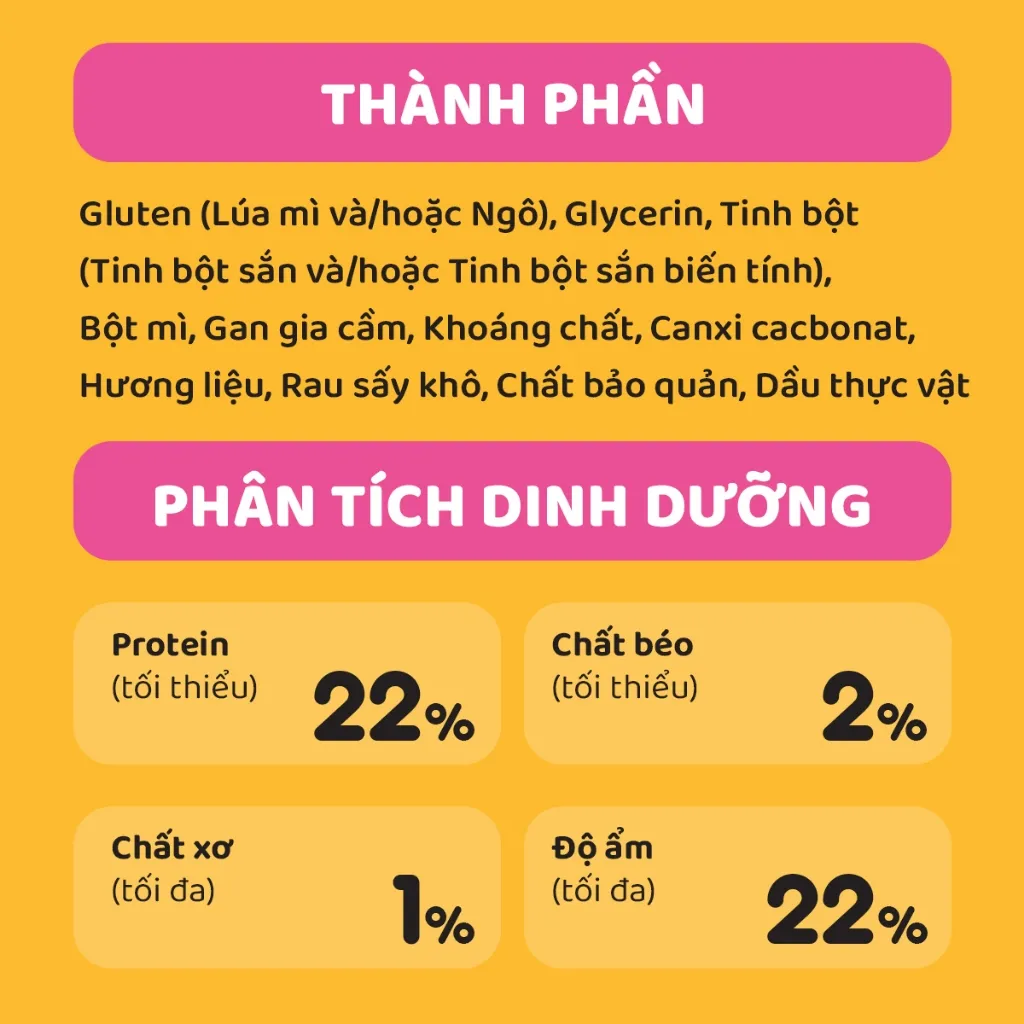 Ảnh PEDIGREE Tasty Bites Bánh thưởng cho chó con dạng xương gặm – Vị Gà và Rau Củ - 50g 4