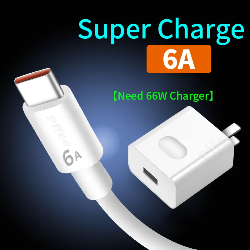 Ảnh Pffee Cáp SạC Nhanh 6A USB C 66-120W Chuyên DụNg 2