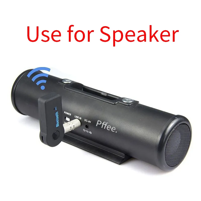 Ảnh Pffee Thiết Bị Nhận Tín Hiệu Âm Thanh bluetooth Không Dây jack Cắm 3.5mm Cho Điện Thoại / Loa Xe Hơi 3