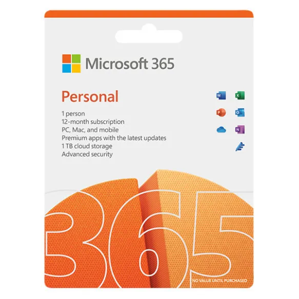 Ảnh Phần mềm Microsoft Office 365 Personal |12 tháng | tối đa 5 thiết bị/người | 1TB One Drive 3