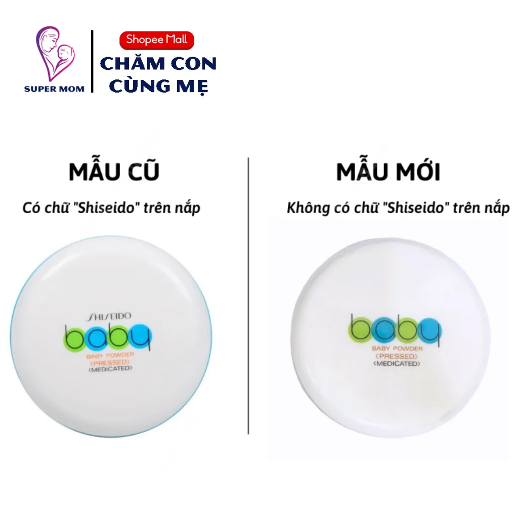 Ảnh Phấn phủ Shiseido Baby Powder Presser 50g nội địa Nhật Bản giúp kiềm dầu 2