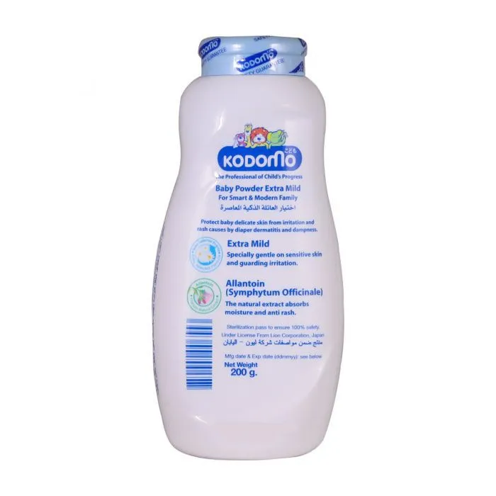 Ảnh Phấn rôm cho bé Kodomo nhiều công dụng 50g-160g 4