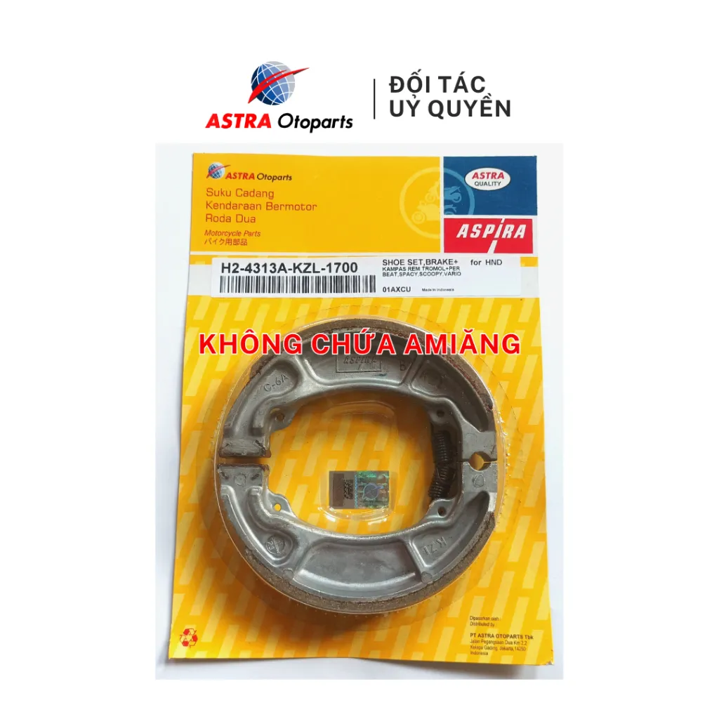 Ảnh Phanh cơ (bố thắng) ASPIRA cho xe Honda Vision mã H2-4313A-KZL-1700 3