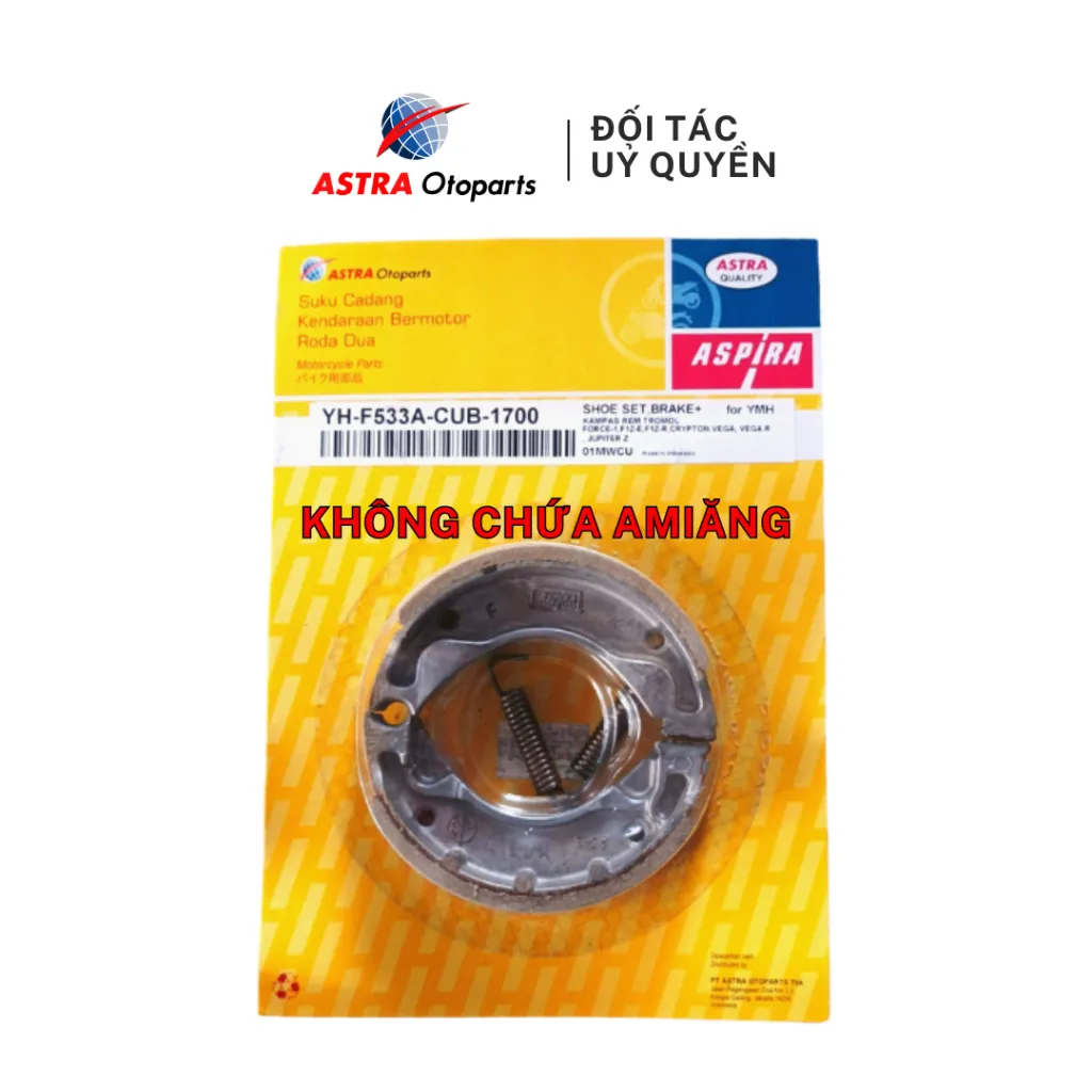 Ảnh Phanh cơ (bố thắng) ASPIRA  cho xe Yamaha Jupiter mã YH-F533A-CUB-1700 1