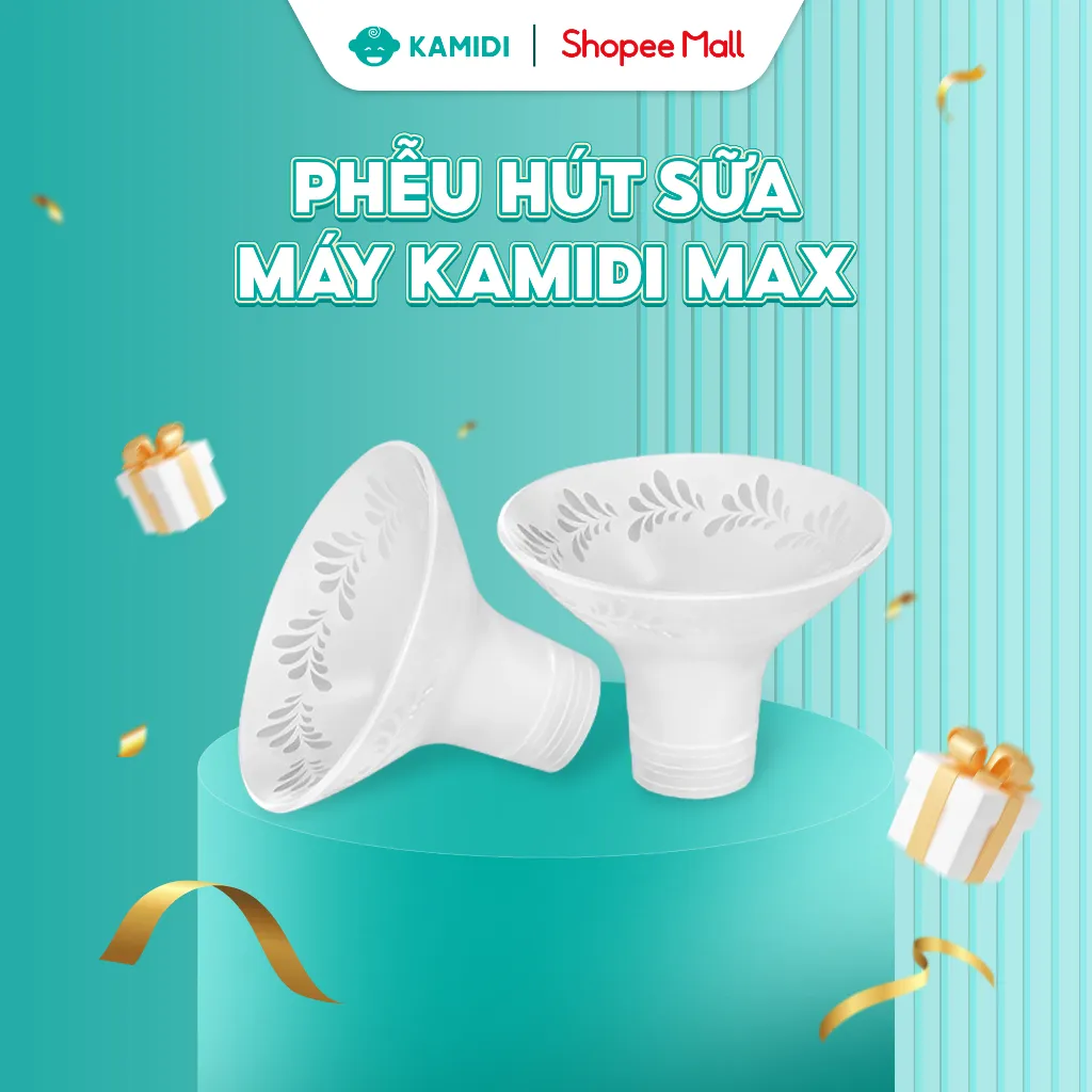 Ảnh Phễu Hút Sữa Silicon Kamidi Max Hút Êm Ái Mềm Mại Không Gây Đau Rát 1