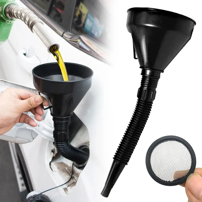 Ảnh Phễu rót dầu nhớt, đổ xăng, nước làm mát cho ô tô - Có Tấm Lọc - phụ kiện oto Tâm Luân 2