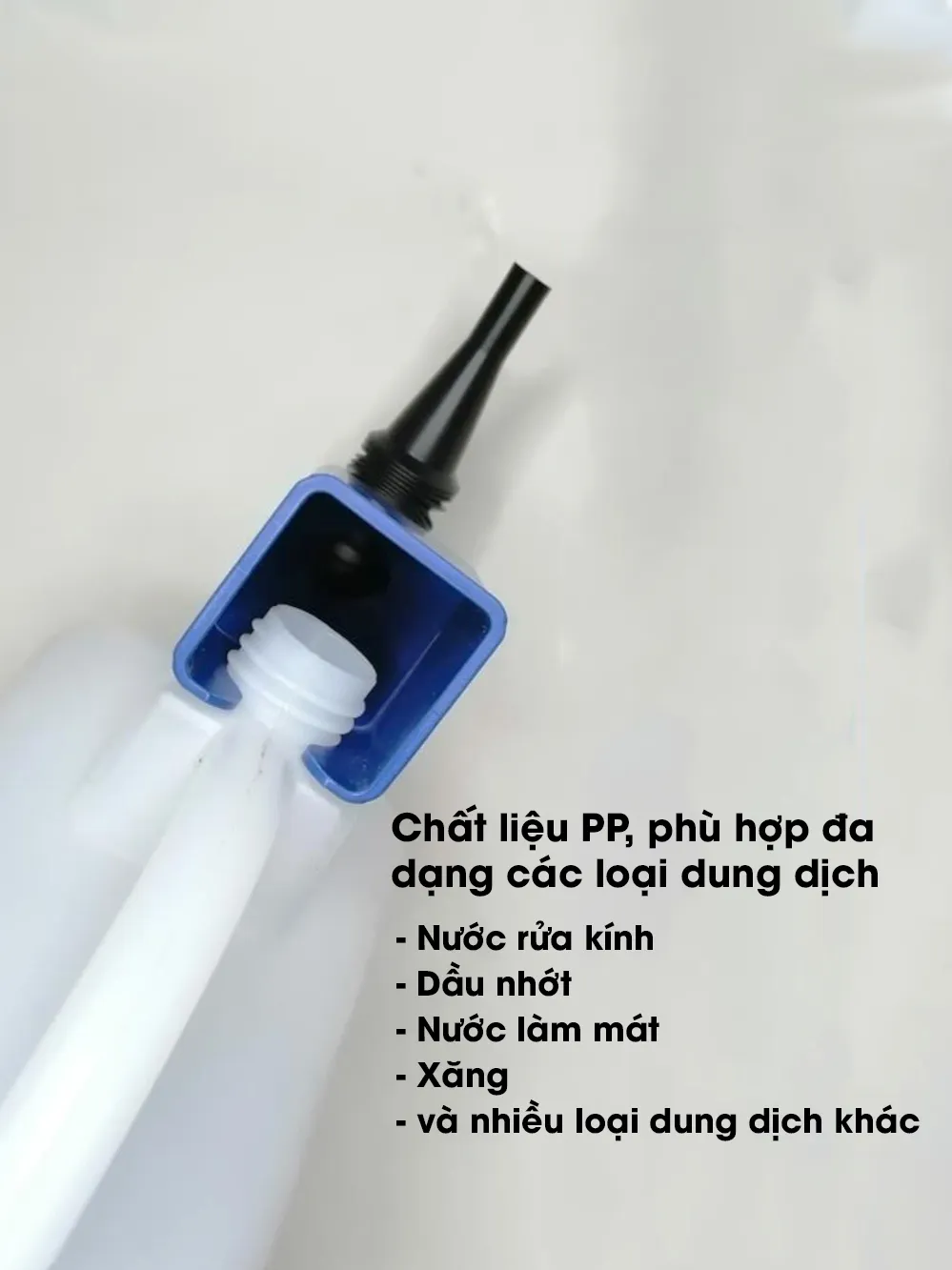 Ảnh Phễu rót dầu nhớt, đổ xăng, nước làm mát, nhiên liệu cho ô tô - Phụ kiện ô tô Tâm Luân 3