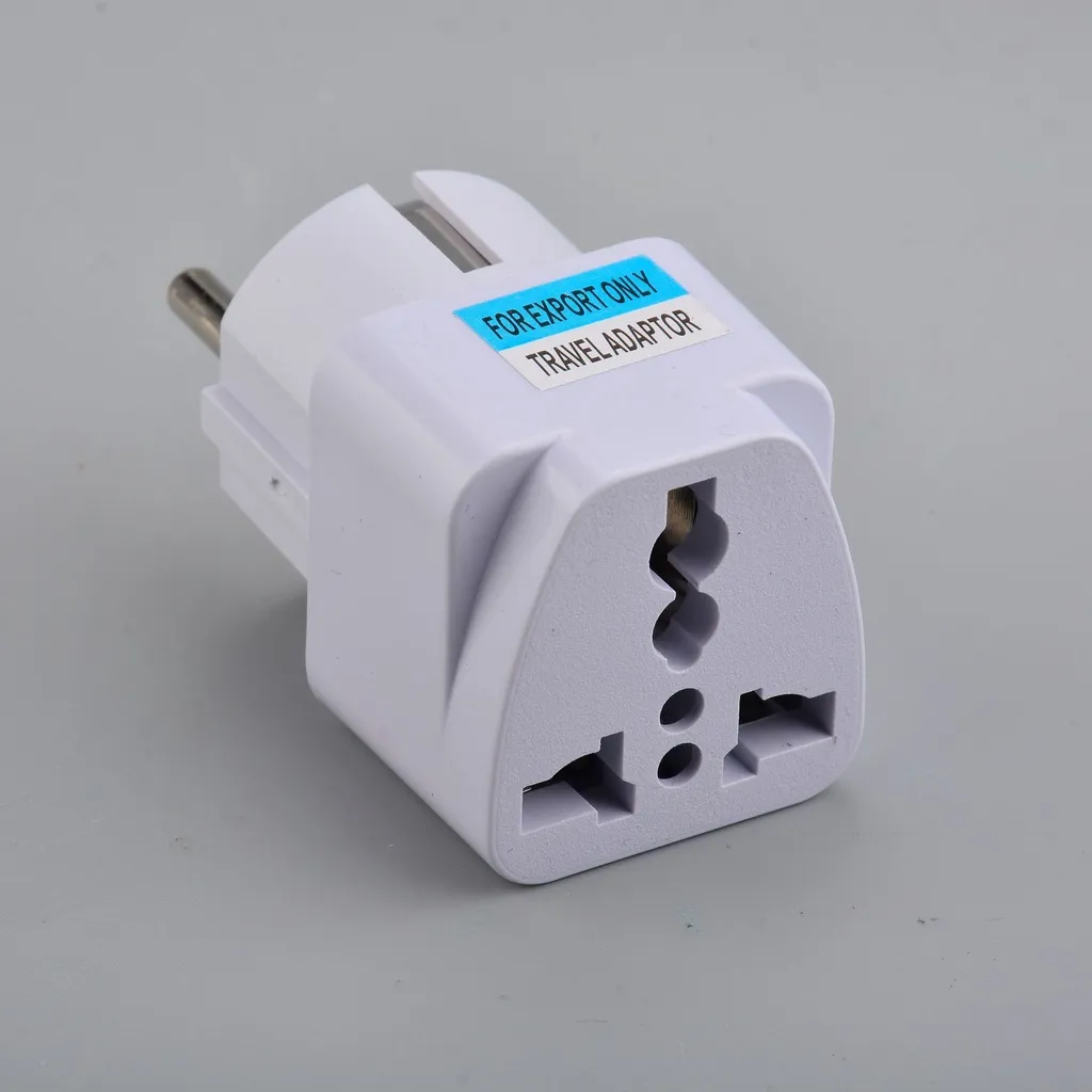 Ảnh Phích Cắm Điện Chuyển Đổi Từ 3 Chân Sang 2 Chân HOKU An Toàn Chịu Nhiệt Độ Cao 220V Loại Tròn PCD02 4