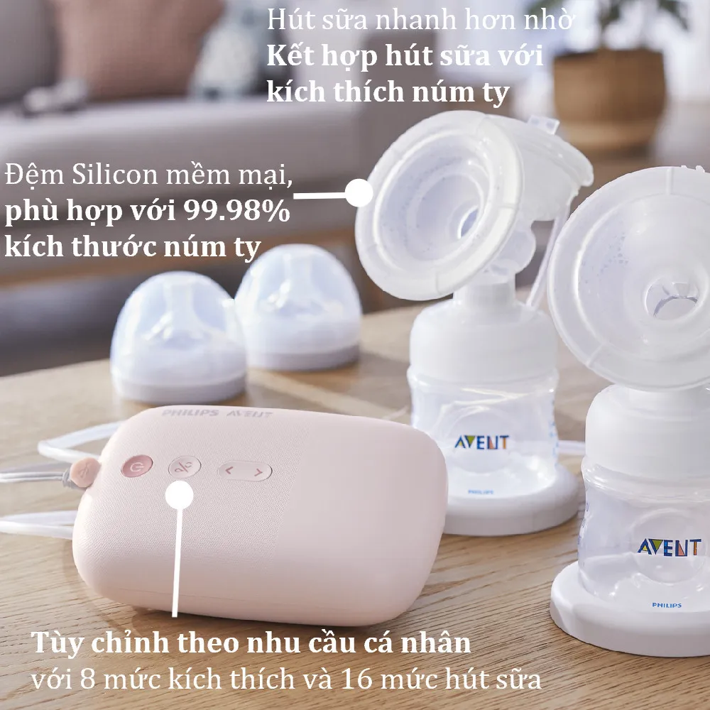 Ảnh Philips Avent Máy Hút Sữa Điện Đôi Eureka (E) 4