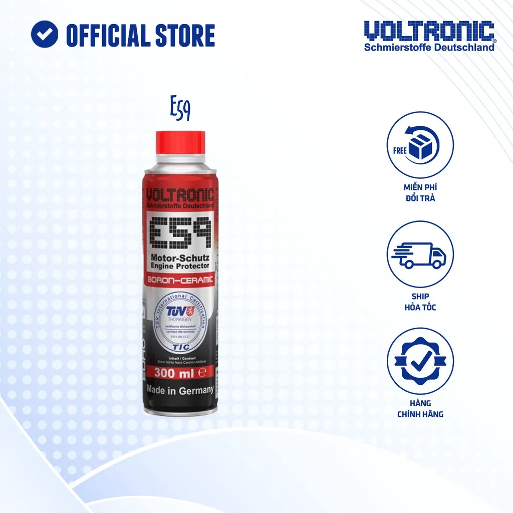 Ảnh Phụ gia phủ sứ cao cấp nhập khẩu đức VOLTRONIC e59 ceramic 50ml 1