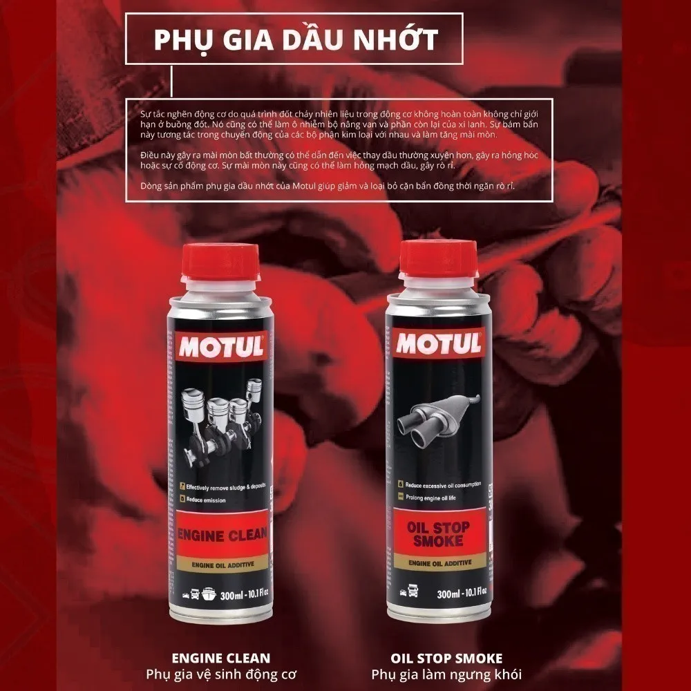 Ảnh Phụ gia vệ sinh động cơ xe ô tô - ENGINE CLEAN AUTO 300ml 3