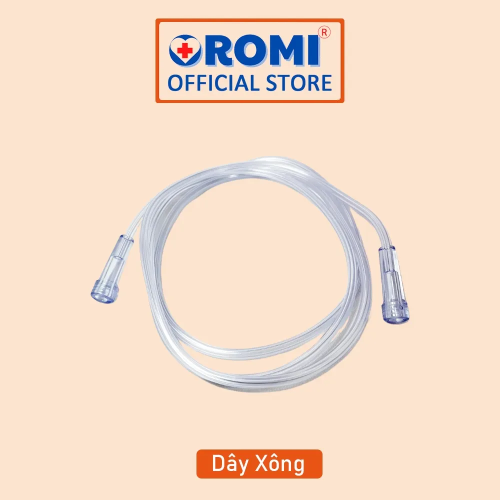 Ảnh Phụ kiện cốc xông, dây xông, đầu hút mũi, bông lọc OROMI 4