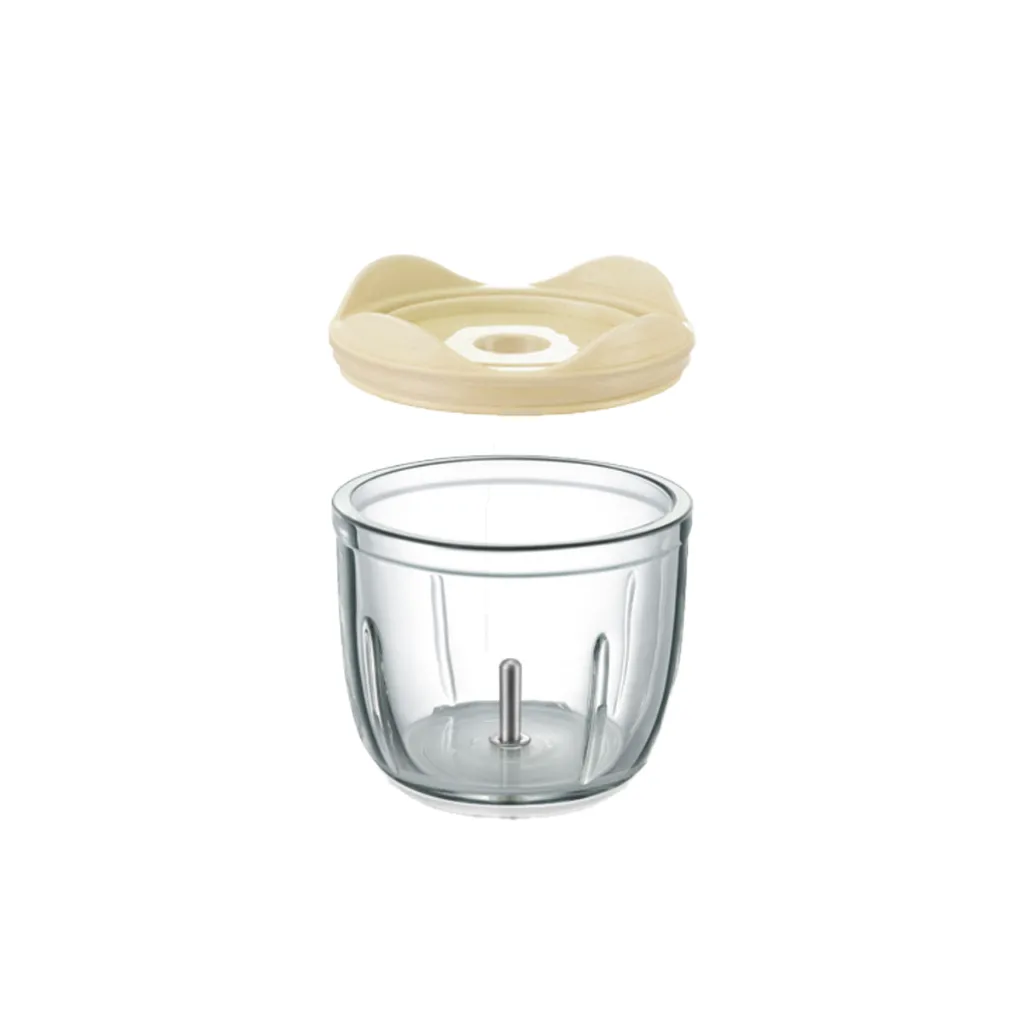 Ảnh Phụ Kiện Máy Xay Ăn Dặm B03V8 Bear Cối Xay & Nắp Lưỡi Dao 8 Lưỡi Xay Máy Xay Mini Cầm Tay Ăn Dặm Cho Bé 4