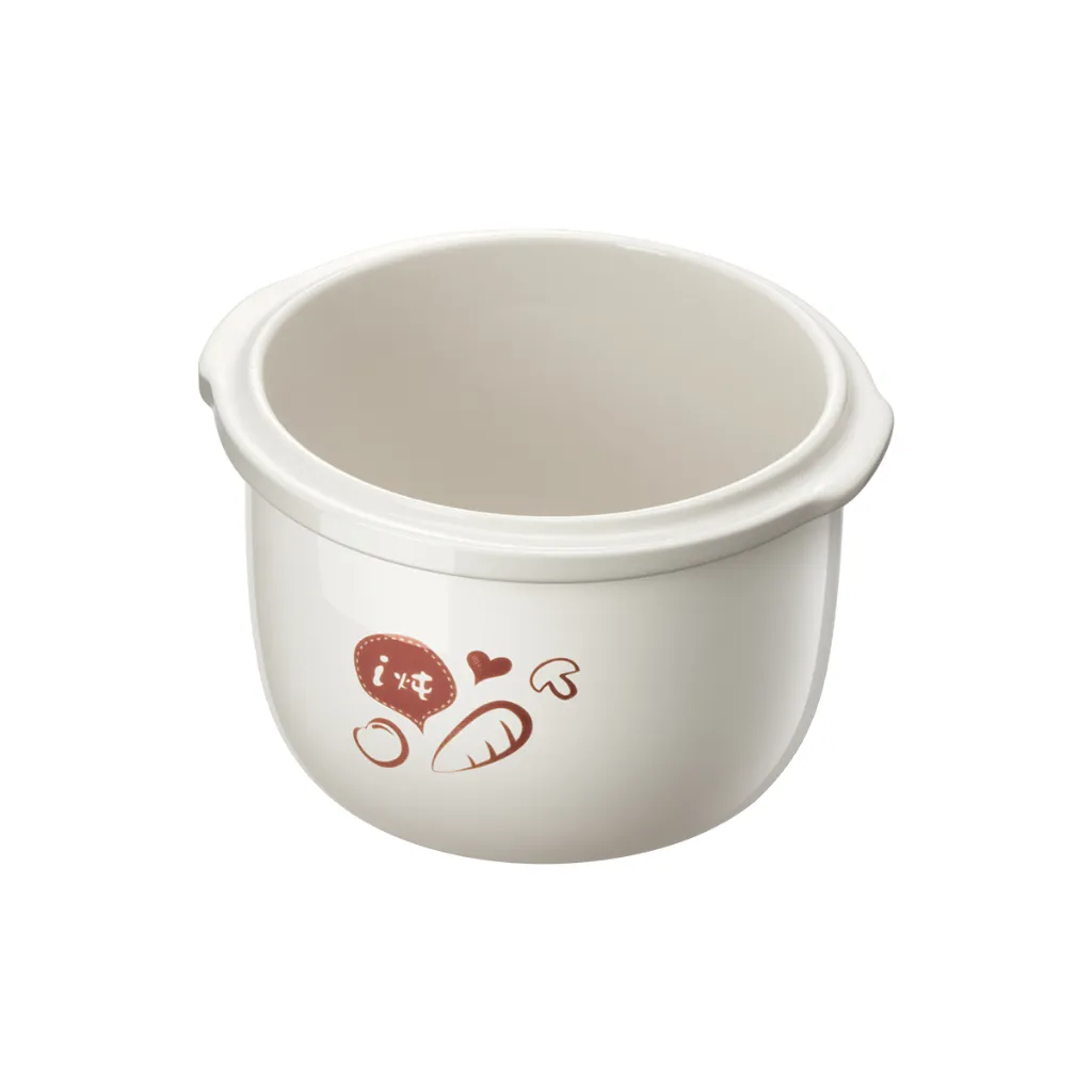 Ảnh Phụ Kiện Nồi Nấu Chậm SUBE001 Bear Thân Nắp Thố Tay Cầm Chống Bỏng Nắp Nhựa Xanh Vàng Hồng Nồi Nấu Cháo Chậm 2