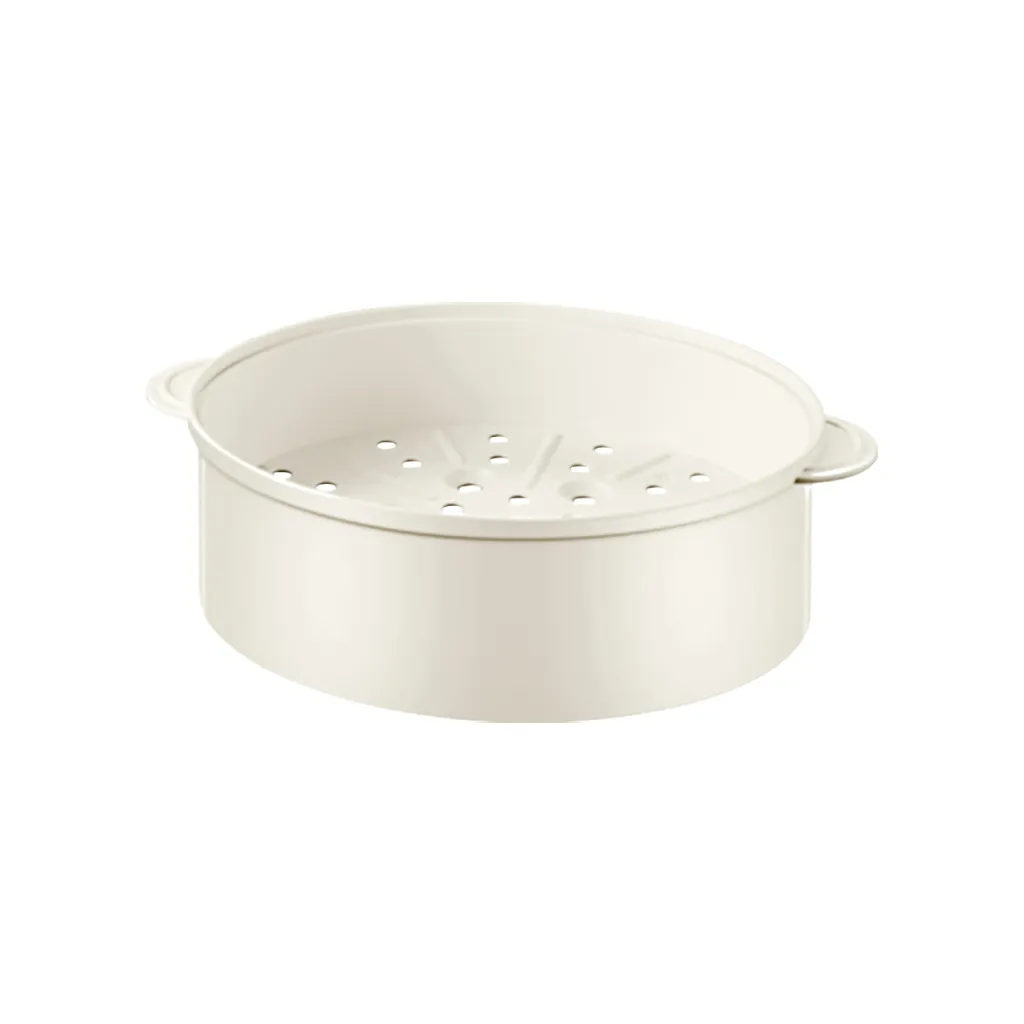 Ảnh Phụ Kiện Nồi Nấu Chậm SUBE002 Bear Thân Thố Sứ 0.5 1.6L Nắp Thố Sứ 0.5 1.6L Lồng Hấp Nắp Thủy Tinh Kem Hồng Nồi Nấu Chậm 2