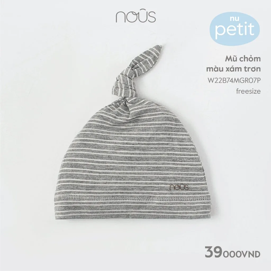 Ảnh Phụ kiện sơ sinh Nous - 1 đôi bao tay bao chân / 1 mũ sơ sinh Nous (newborn / sơ sinh / NB) 3