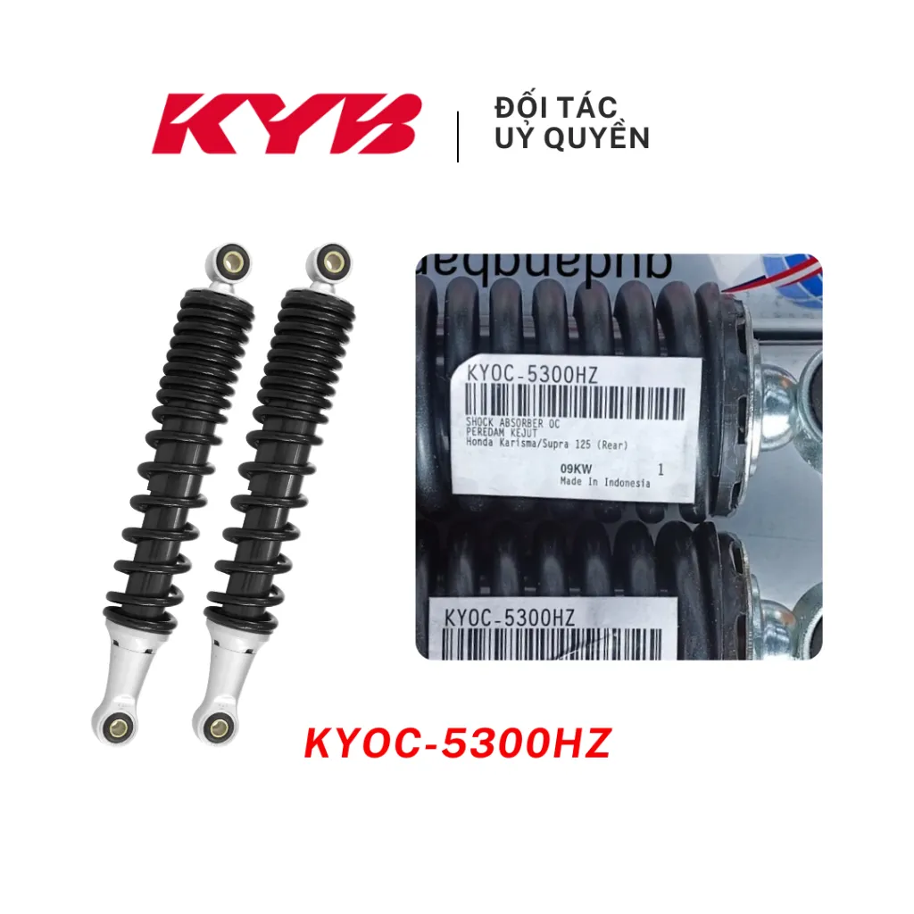 Ảnh Phuộc Giảm Xóc Sau KYB Zeto mã KYOC-5300HZ cho xe Honda Future 125 4