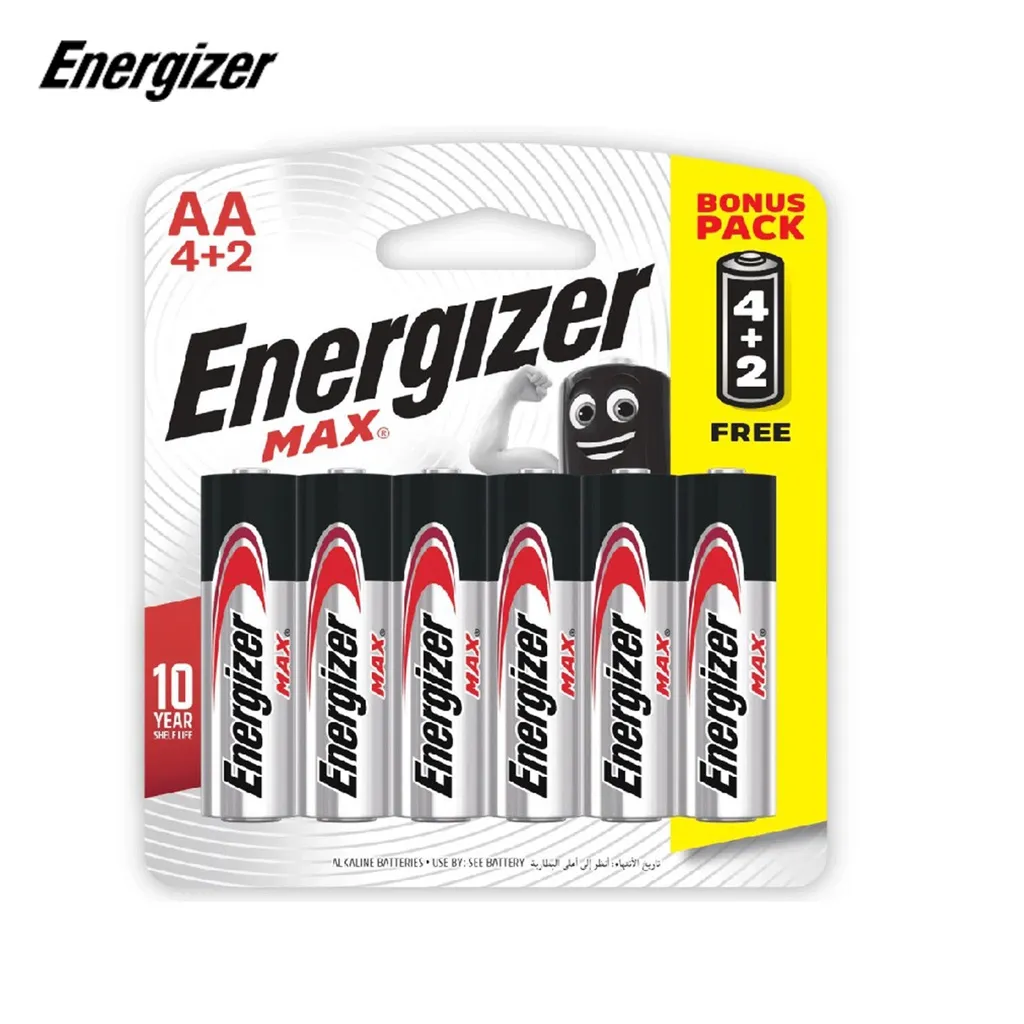 Ảnh PIN AA ENERGIZER MAX E91 Siêu Bền - Hàng chính hãng 4