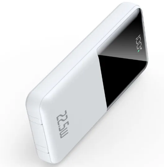 Ảnh Pin Dự phòng Trusmi PD 22.5W DIGITAL POWER BANK 10000mAh Black/White 1