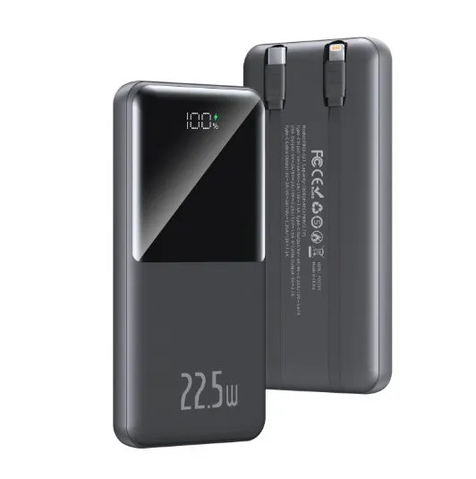 Ảnh Pin Dự phòng Trusmi PD 22.5W DIGITAL POWER BANK 10000mAh Black/White 2